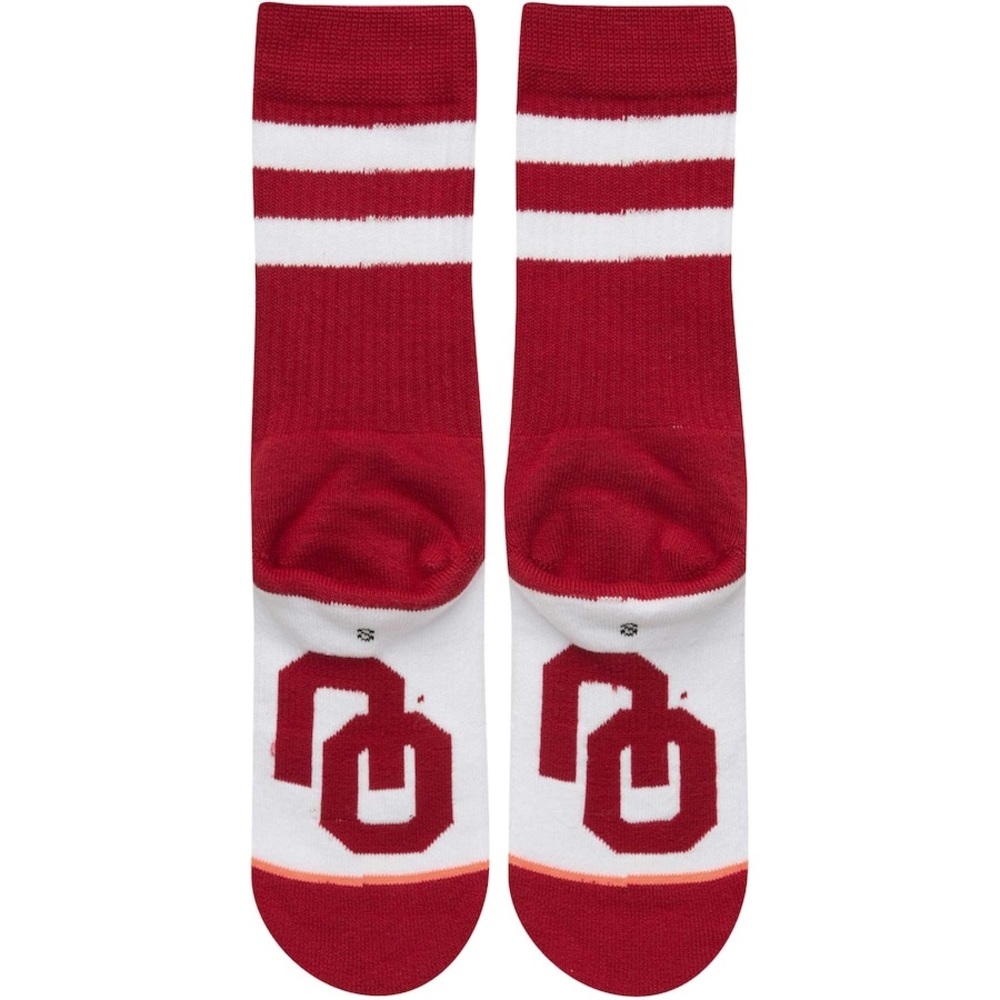 Women's Stance Oklahoma Sooners Crew Socks, size Small, NWT